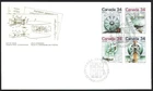 🍁Canada   #1102a  "Canada Day Combo"     Brand New  1986  First Day Cover