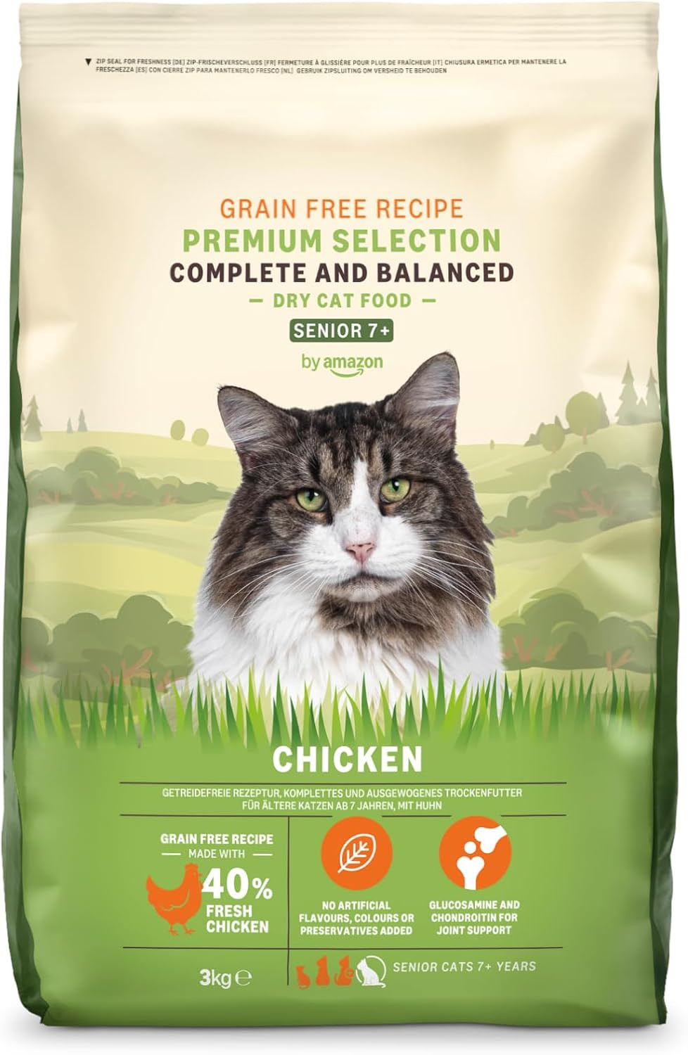 Offerta Cibo Gatti Senior Grain Free Pollo 3kg - Qualità Premium Prezzo Top