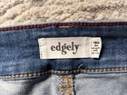 Maurices Edgely Jeans Women 18 Blue Carpenter Ankle Cotton Recycled Poly — photo 3