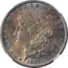 1885-O Morgan Silver Dollar NGC MS64 Neat Toning Superb Eye Appeal