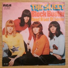 Vinyl Single The Sweet - Block Buster RCA 197...