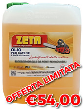 OLIO PER CATENE MOTOSEGA VEGETALE LUBRIFICANTE 20L ANTIGRIPPANTE - DETERGENTE
