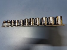 NEW Snap-On Tools 3/8" Drive Shalllow 6pt Socket Set 1/4"- 7/8" 211 FSY 11-Piece