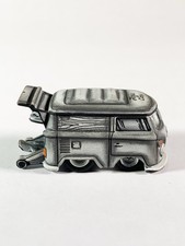 Hot Wheels Custom Kool Kombi Old Cartoon Vw Bus Real Riders Rubber Tires