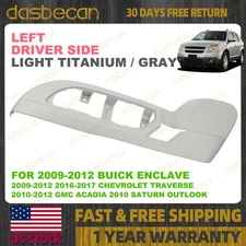 Driver Seat Switch Track Cover Bezel Trim For Traverse Acadia Enclave 2009-2017