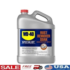 Rust Remover Soak Non-Toxic Acid Free Safe Metal Tools Equipment Restoration New