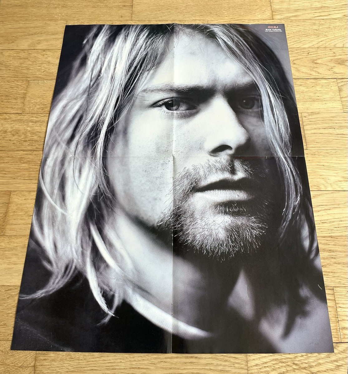 Kurt Cobain Nirvana Poster Swedish Music magazine Okej 1990s