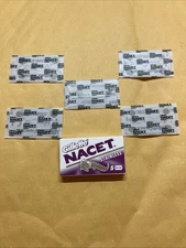 5  Double Edge Razor Blades, Gillette Nacet