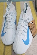 NIKE MERCURIAL SUPERFLY 10 FG/MG Glacier Blue Orbit White FQ8314-400 Uomo UK 12