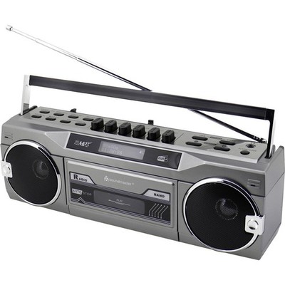 soundmaster  Retro Kassettenrecorder mit Radio DAB+, FM Kassette, DAB+, UKW, ...