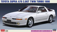 Hasegawa 1/24 Toyota Supra A70 2.0GT Twin Turbo 1990 Static Model Kit