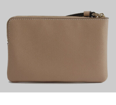 COACH CORNER Zip WRISTLET with GLITTER Beechwood 15154 NEW COACH CORNER Zip WRISTLET with GLITTER Beechwood 15154 NEW
