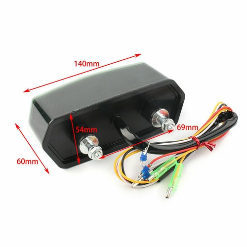 Rear Fender Eliminator LED Tail Light Turn Signal For HONDA MSX 125 Grom 125 SF - Foto 30 di 32