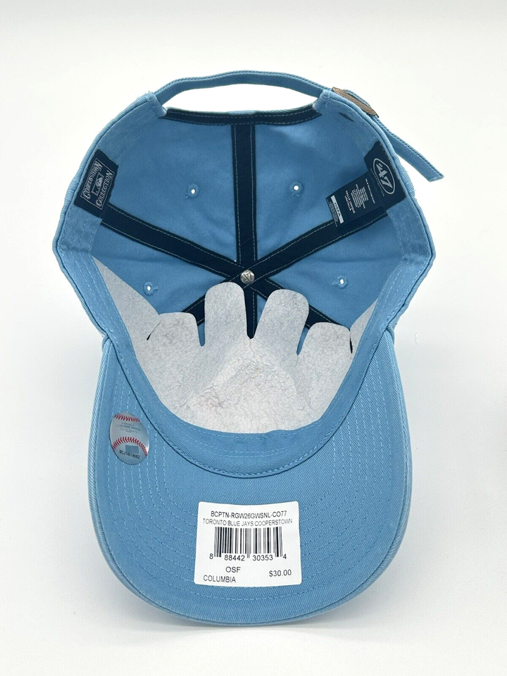 47' Toronto Blue Jays Light Blue Adjustable Hat Cooperstown Collection