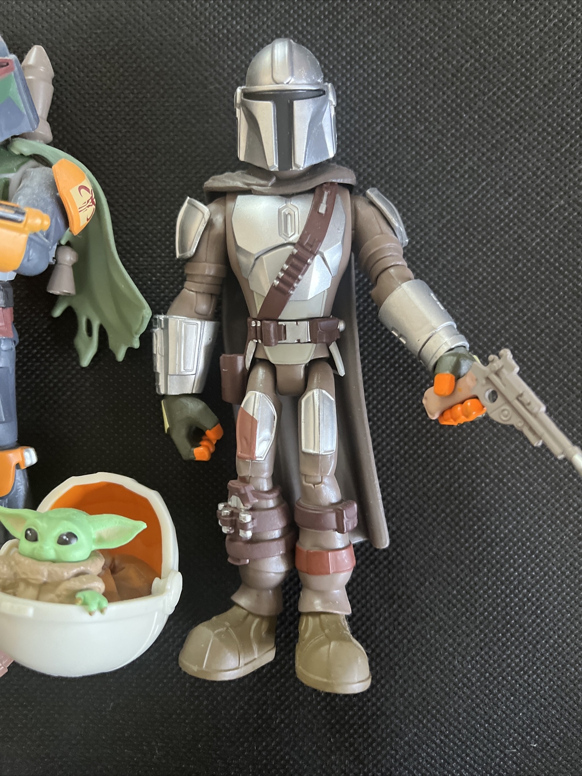 Disney Star Wars Toybox Boba Fett, Grogu & The Mandalorian Action