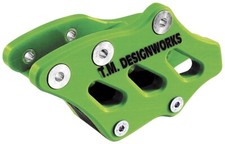 TM Design Works Factory Edition 1 Rear Chain Guide Green #RCG-KX2-GR