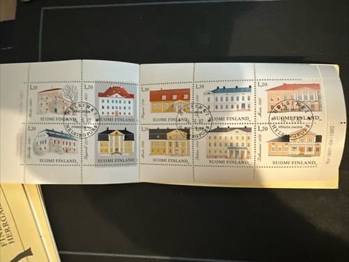STAMPS - FINLAND MH13 BOOKLET ( FINE USED / CANCELLED 1982 . AS SHOW - Picture 4 of 6