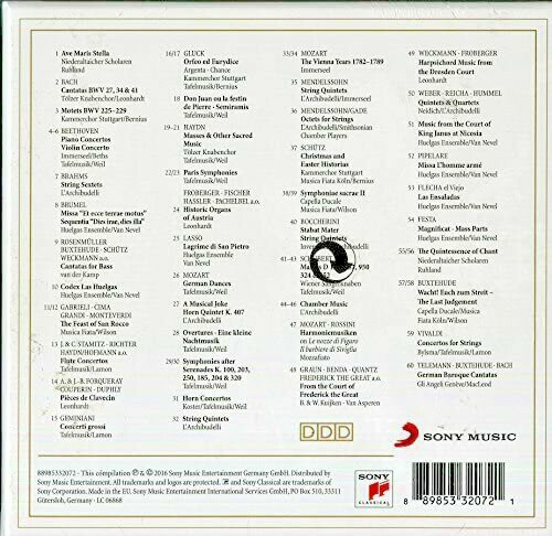 SONY 60-CD Box 88985332072: Vivarte - 60 CD Collection