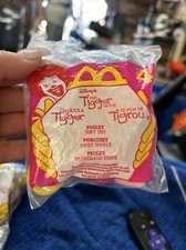 2000 McDonalds Happy Meal The Tigger Movie Piglet Soft PLUSH Toy 4 Clip