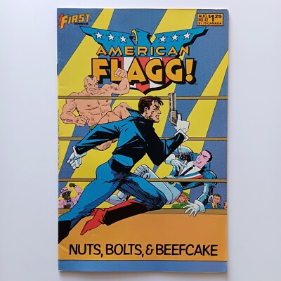 American Flagg Vol. 1 #32 (1986), First Comics, Z 1- VF-