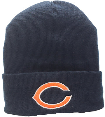 Chicago Bears C Logo Cuffed Knit Hat