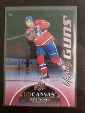 2021-22 Jesse Ylonen Young Guns Canvas Rookie Upper Deck Series 2 Hockey...