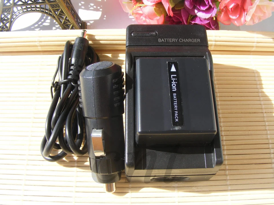 Batería o cargador para Panasonic CGR-DU06 CGR-DU07 VSK0651B VW-AD11E VW-AD11EB Foto 4 de 4