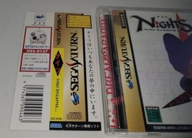 Nights Into Dreams w/OBI -Sega Saturn JPN- EXCELLENT - FREE WORLDWIDE SHIPPING!