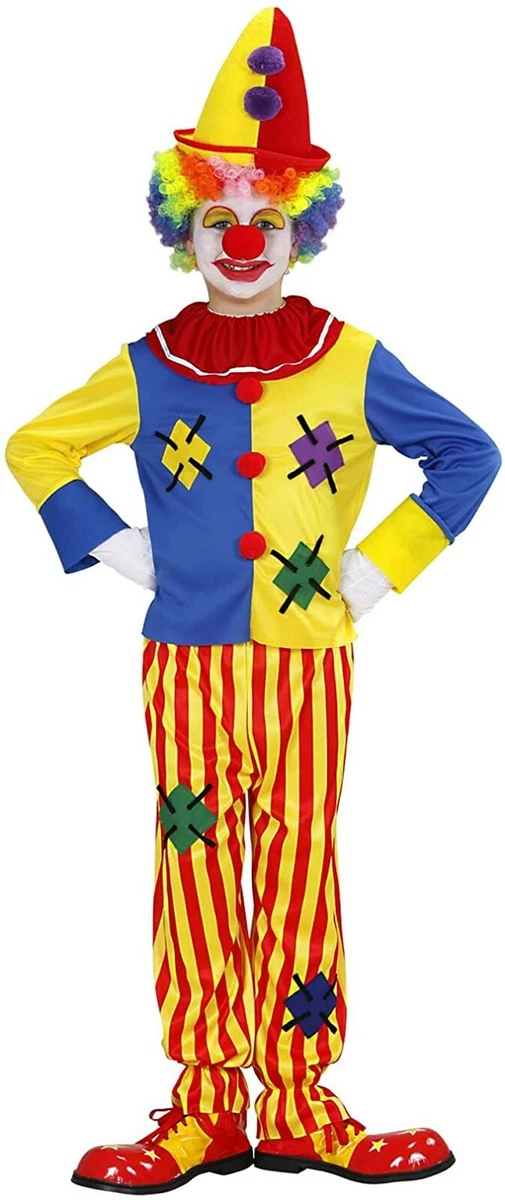 Widmann Costume Carnevale da Clown Vestito Pagliaccio per Bambini