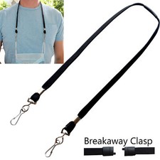 2 Pack - Face Mask Lanyards with Break Away in Adult Size - Facemask Neck Hanger