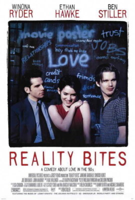 69851 Reality Bites Movie Winona Ryder, Ethan Hawke Wall 24x18 POSTER Print