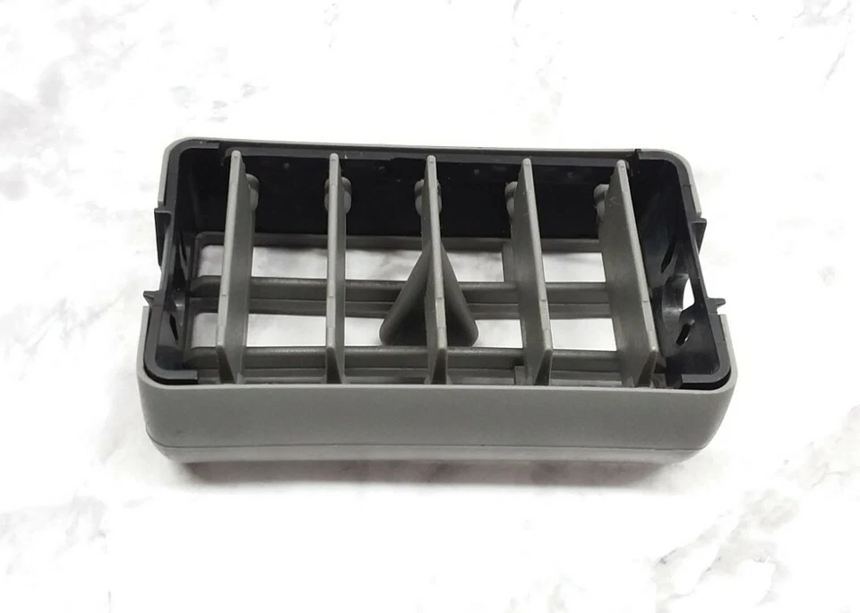 Ford F150 F250 F350 1998-2005 tablero ventilación aire pasajero rejilla lateral exterior gris Foto 3 de 4