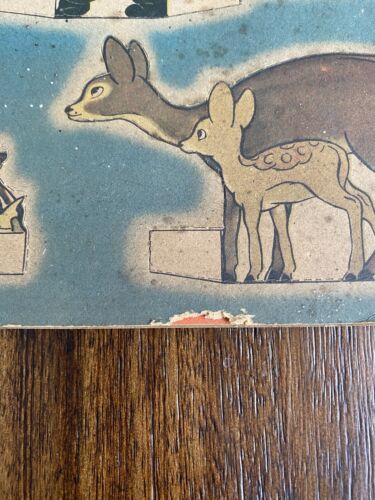 Schneewittchen & die sieben Zwerge Cut-Out Buch UNCUT 1938 Walt Disney Prod - Bild 3 von 9