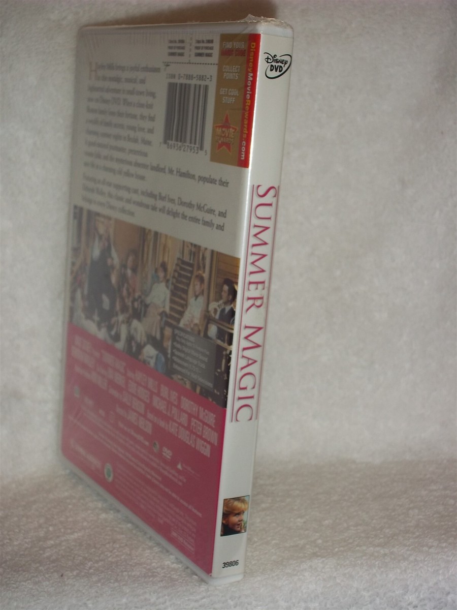 Summer Magic (DVD, 2005) ‎Hayley Mills Dorothy McGuire Burl Ives