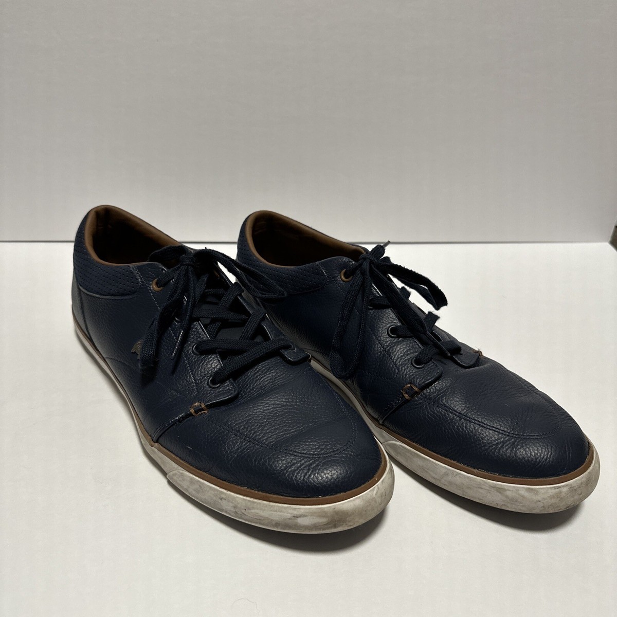 LACOSTE Men\'s Dark Brown Shoes size 12 LACOSTE MEN main image 2