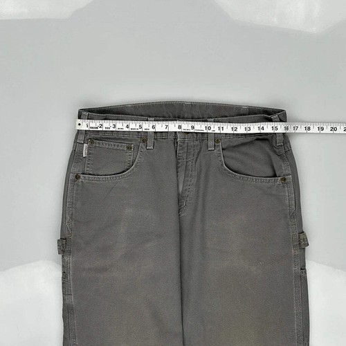 Pantalón Carpintero Carhartt - 32′′ Cintura Gris Algodón - Imagen 3 de 11