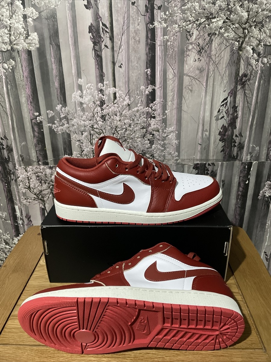 Nike Air Jordan 1 Low Se Men's Size Uk 9.5 Eur 44.5 US 10.5 White