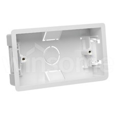 Switched Plug Sockets White Plastic UK Light Electrical Wall Socket 13 Amp