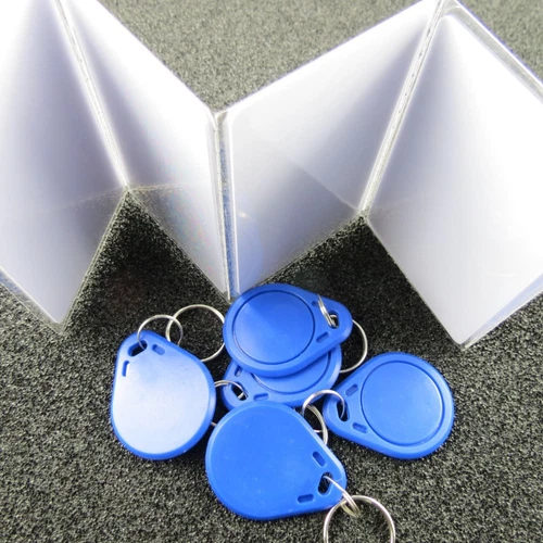 RFID Chips Karten 13,56MHz Transponder Keyfob Codeschloss Ausweis Karte Tag Card - Bild 1 von 3