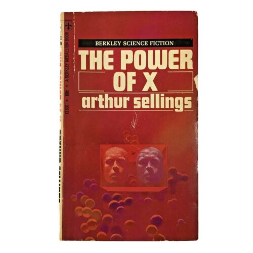 THE POWER OF X by Arthur Sellings 1970 1st PB Predicted the European Union EU!