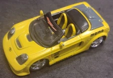 Muscle Machines 2003 SST Tuner 2001 Toyota MR2 Yellow Car  1:64 Missing Spoiler