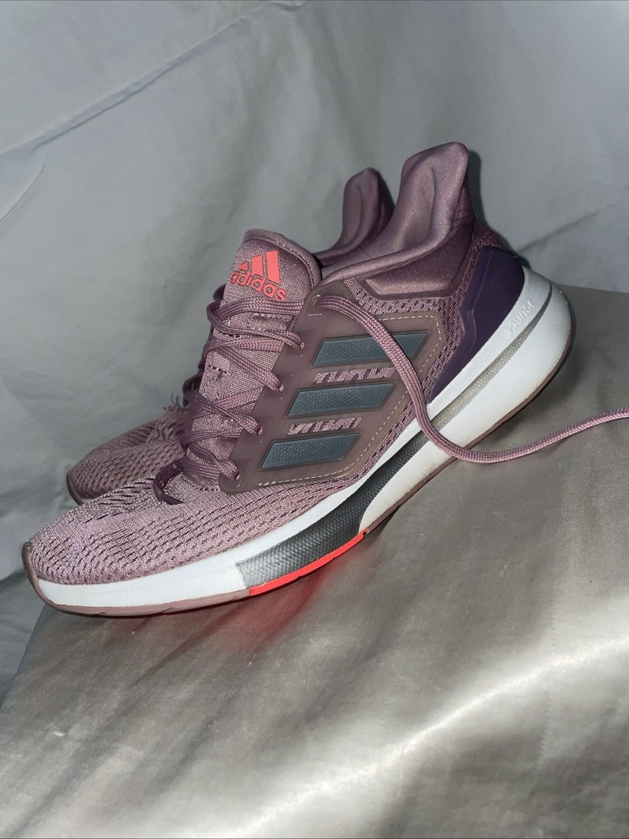 Adidas Running Athletic EQ21 Trainers Womens Size 9- PWI 001001 Pink/Mauve Shoes
