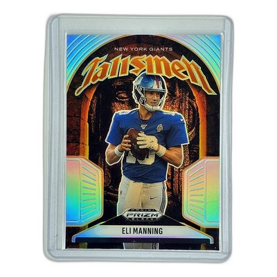 Eli Manning Talisman Silver 2025 Panini Prizm Black #3