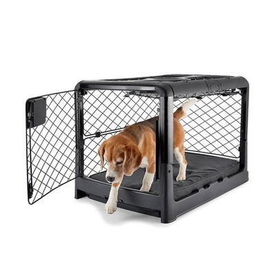 DIGGS Revol Collapsible Dog Crate with Wheels Premium Portable