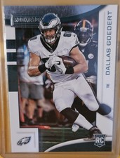 2018 Panini R&S Dallas Goedert Rookie Card #175 (RC) Eagles TE NM-MT. rookie card picture