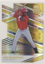 2020 Elite Extra Edition Prime Numbers Gold Die-Cut 2/10 Mac Wainwright #120 0c3