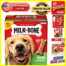 Beef Flavored Dog Treats   10 Pounds of Crunchy Biscuits for Large Dogs
