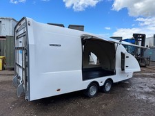 Woodford Enclosed Car Transporter Covered Tilt bed Trailer