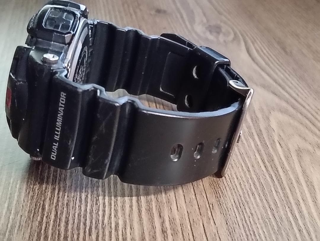CASIO G-SHOCK GULFMAN G-9100 men Quartz Black Watch Japan - Rank C