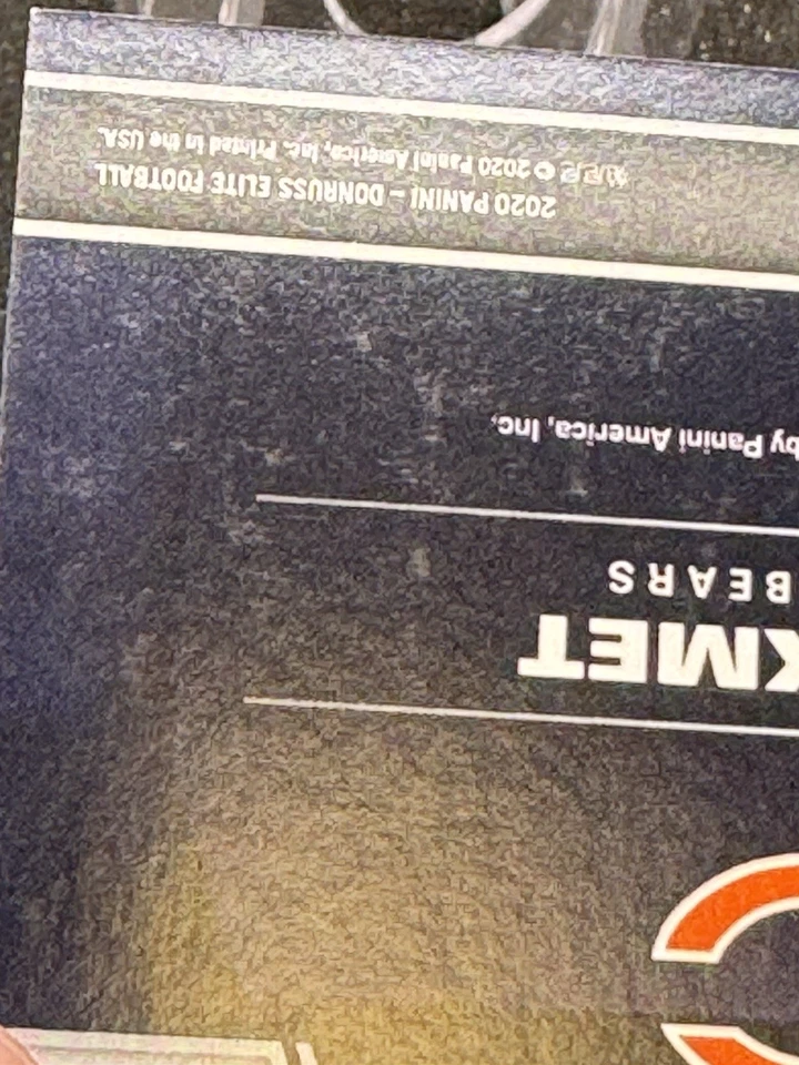 2020 Panini Donruss Elite Pen Pals Cole Kmet Rookie Auto - Image 3 of 4